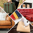 Antihaft Kunstleder Stoff 1,6 m Breite – Synthetisches Leder für Sofa, Taschen, Kleidung & DIY Lederarbeiten