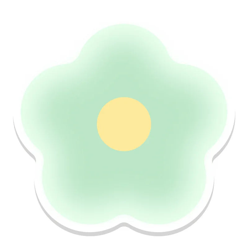 Blumenförmige Leder Untersetzer & Tischmatten – Hitzebeständig, rutschfest & dekorativ, kreative Platzsets in Farbverlauf