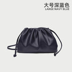 Luxus Damen Schultertasche aus weichem PU-Leder – Petit sac à bandoulière et messager, élégant et pratique