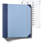 A4 Leder Akkordeon Dokumentenmappe – Binder Pocket File Organizer & Reise Portfolio für wichtige Unterlagen