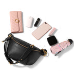 ITAMOOD Echtleder Bauchtasche für Damen – Modische Fanny Pack, Luxuriöse Designer-Gürteltasche & Trendige Crossbody Bag