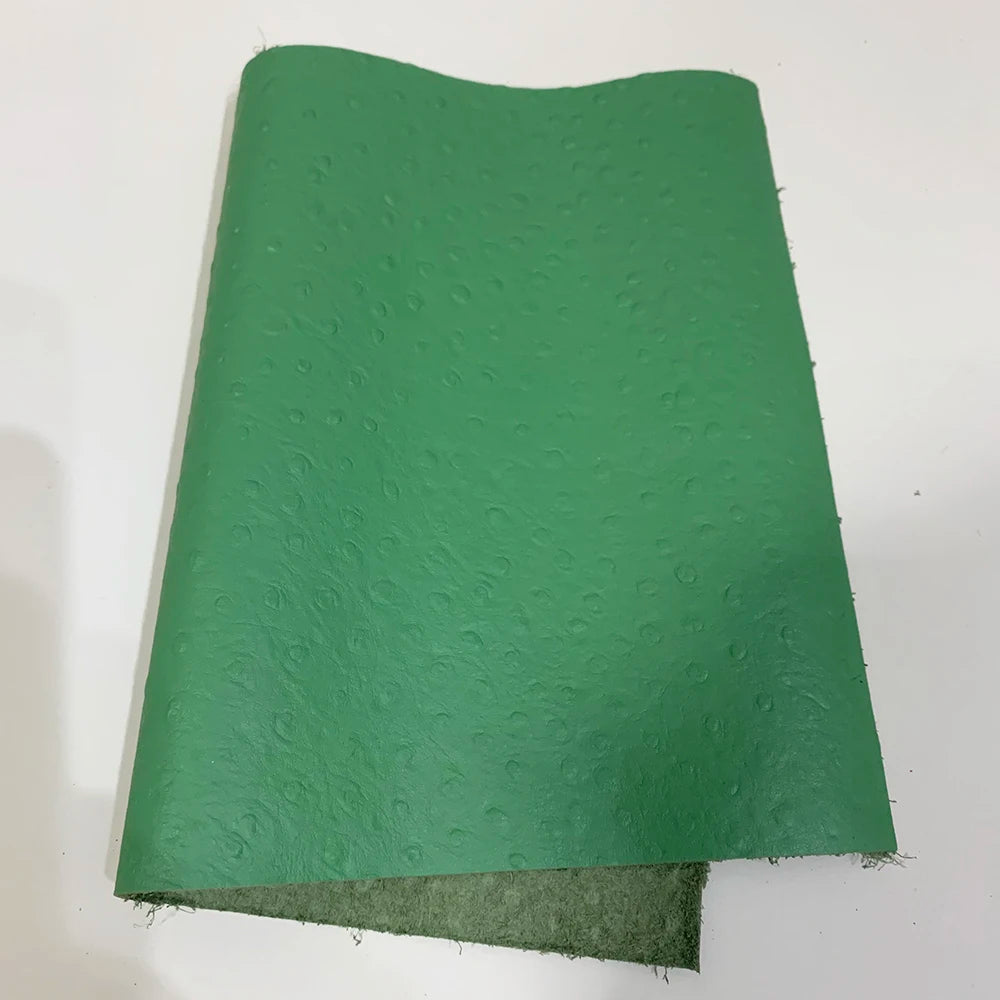 Geprägtes Echtleder Rindsleder Top Layer – Chromgegerbtes Leder 1,0–1,5 mm im A4-Format für DIY Taschen & Accessoires