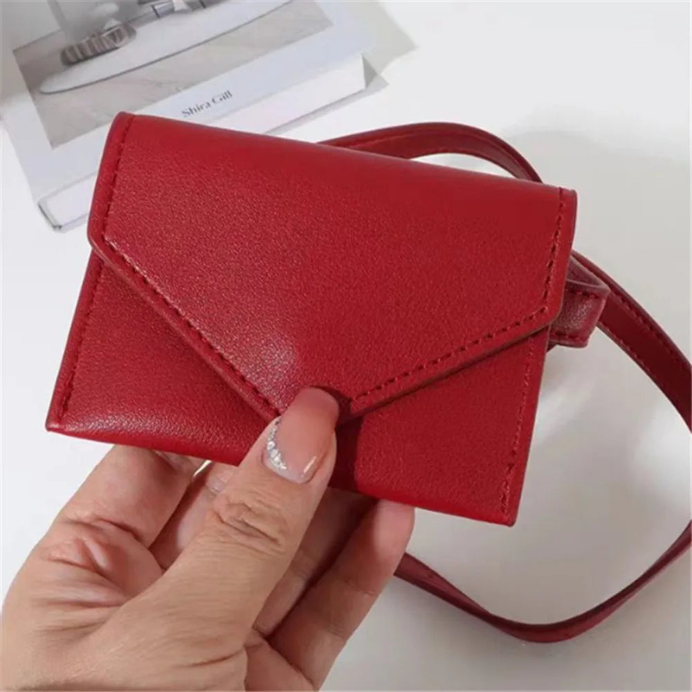 Damen Leder Gürteltasche – Crossbody, Fanny Pack & Mini Handtasche für Abend und Alltag, Abnehmbar