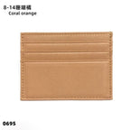 GZGUANDA Personalisierter Leder Kartenhalter – Slim Mini Card Bag aus echtem Rindsleder für Damen & Herren