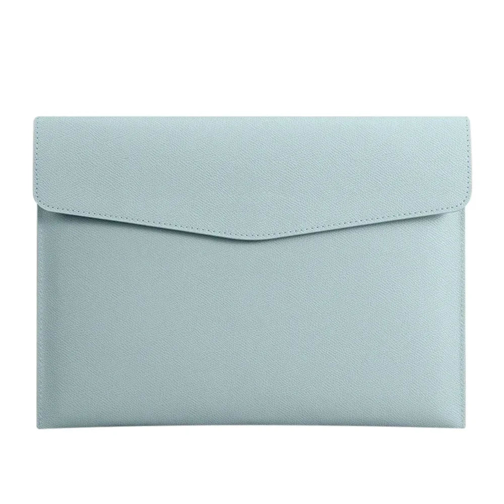 A4 Leder Dokumententasche – Elegante bolsa para archivos comerciales para almacenamiento, registro y oficina