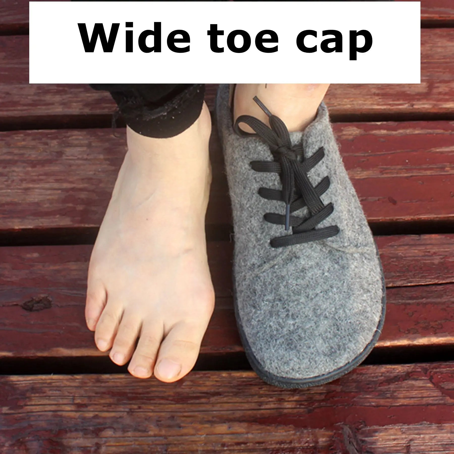 TONGLEPAO Barfuß Leder Sneaker – Zero Drop Schuhe aus echtem Rindsleder, breite Zehenbox & weiche Korksohle für Damen & Herren