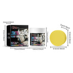 Leder Innenraum Pflegecreme mit Bienenwachs – Auto Leder Restaurationscreme für Glanz, Schutz & Fleckenentfernung (150 g)