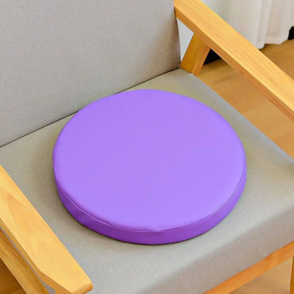 Bequemes Leder Stuhlkissen mit Memory Foam – Wasserdichtes, dick gepolstertes Sitzkissen für Küche & Alltag
