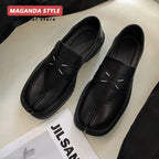 Maganda Tabi Loafer aus echtem Leder – Unisex Split-Toe Schuhe mit dicker Sohle, bequeme Casual Lederschuhe für Damen & Herren