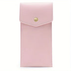 PU Leder Federmäppchen mit großer Kapazität – Tragbare Stifte- &amp; Brillentasche für Schule, Büro &amp; Business 