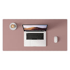 Tapis de bureau et tapis de souris en cuir PU pour bureau, bureau à domicile et école