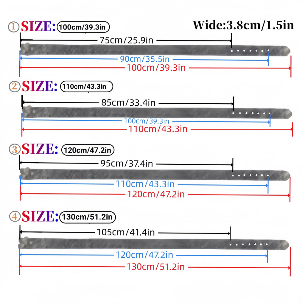 Hochwertiger LUCKACE Leder Gürtel für Herren – Zeitloser Business- und Freizeitstil