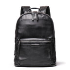 LEATHFOCUS Vintage Leder Rucksack Herren – Echtleder Business & Outdoor Laptoprucksack für 15,6 Zoll, kompakt & vielseitig
