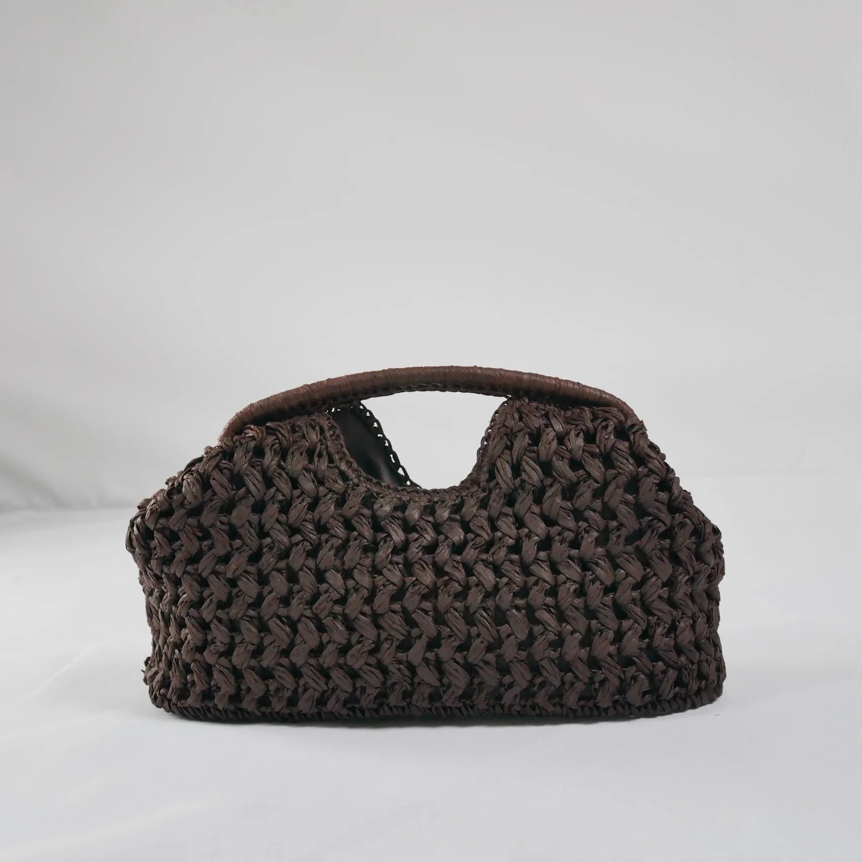 Elegante Damen Straw Handtasche – Geflochtene Schultertasche mit Kettenriemen, Sac de plage à bandoulière moderne pour l'été 