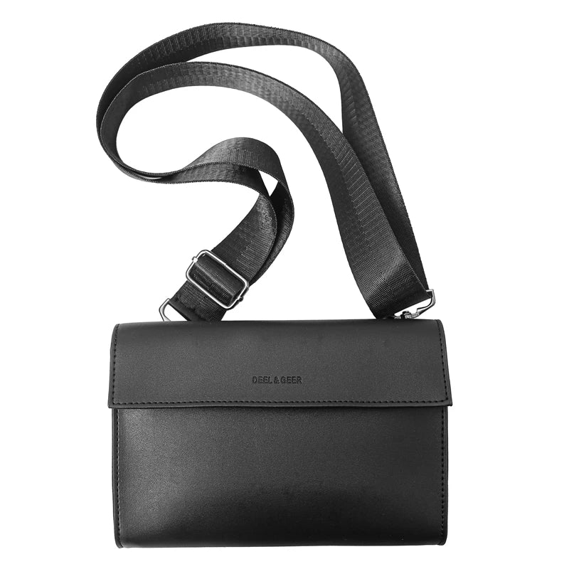 Designer Herren Leder Crossbody Bag – Vintage Schultertasche & Casual Business Messenger Bag