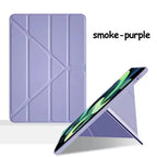 Étui à rabat en cuir pliable en Y pour iPad Mini, iPad Air et iPad Pro – Étui ultra résistant pour tablette avec fonction support (11 pouces) 