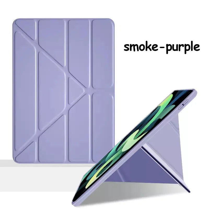 Y-Fold Leder Flip Case für iPad Mini, iPad Air & iPad Pro – Ultraschlanke Tablet Schutzhülle mit Standfunktion (11 Zoll)