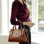 VANDERWAH Luxus Damen Handtasche – Große Kapazität Soft-Leder Tote & Crossbody Bag 2024