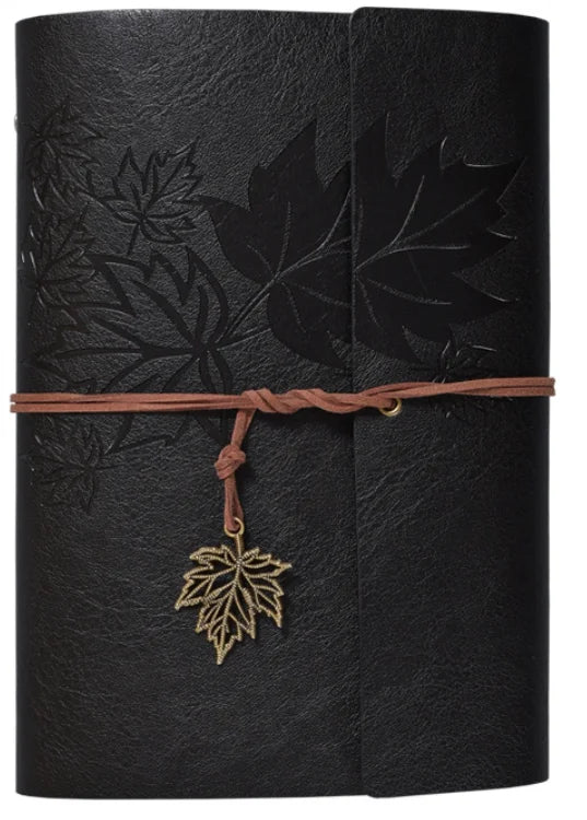 Vintage Leder Notizbuch A5, A6, A7 – Blanko Tagebuch für Schule, Büro & Reisen