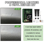 Leather Finish Gel Reparatur Set – Natürlicher Lederfüller & Repair Gel für Autositze, Sofas & Kratzer
