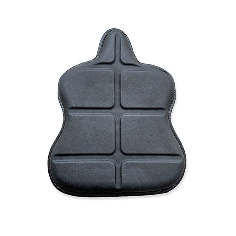 Asientos de gel para motocicletas de cuero: asiento grande con estructura de lavado 3D, protección contra el calor, absorción de agua y agua