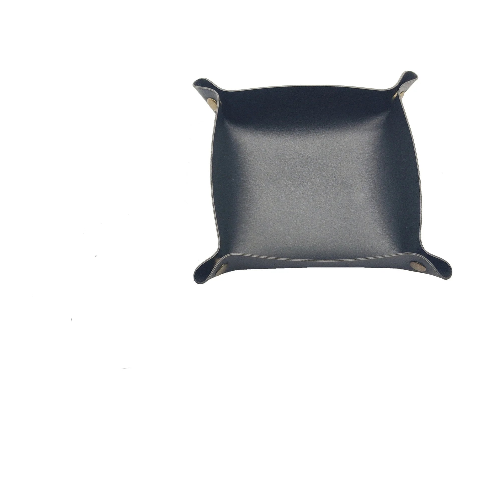 Faltbares Leder Rolling Tray 20 cm – Rollbare Ablageschale für Tabak, Pfeifen- & Zubehör