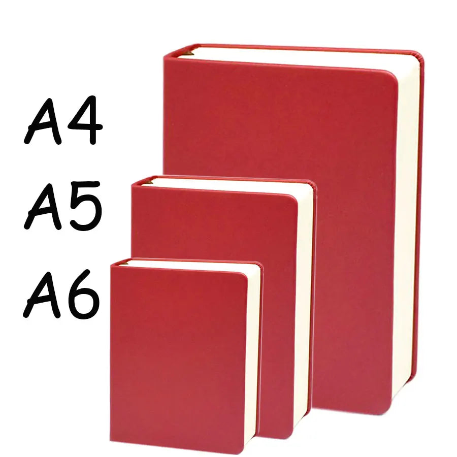 Hochwertiges Leder-Notizbuch A143 – 660 Seiten Planner, Journal & Skizzenbuch in A4/A5/A6