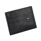 Slim Herren Geldbörse – Kurzform PU Leder Wallet mit Karten-, Foto- &amp; Münzfach