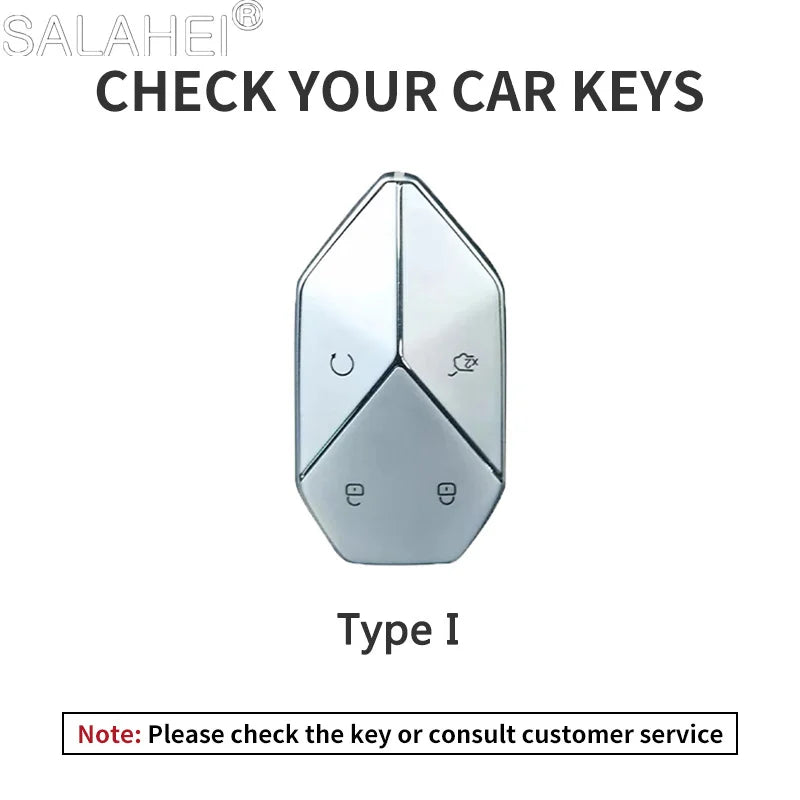 Étui de clé de voiture en cuir PU pour BYD Formula Leopard – Étui de clé élégant pour SUPER 3, SUPER 5, SUPER 8 et 9 avec porte-clés 