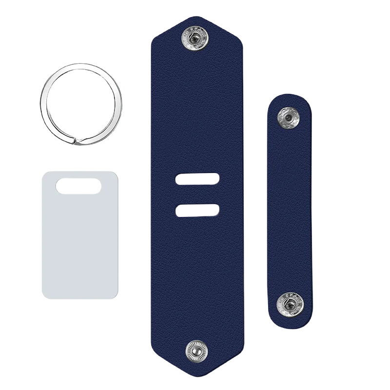 Personalisierter Leder-Schlüsselanhänger mit Foto & Gravur – Individueller Keyring mit Lasertext, emotionales Geschenk für Familie, Freunde & Partner