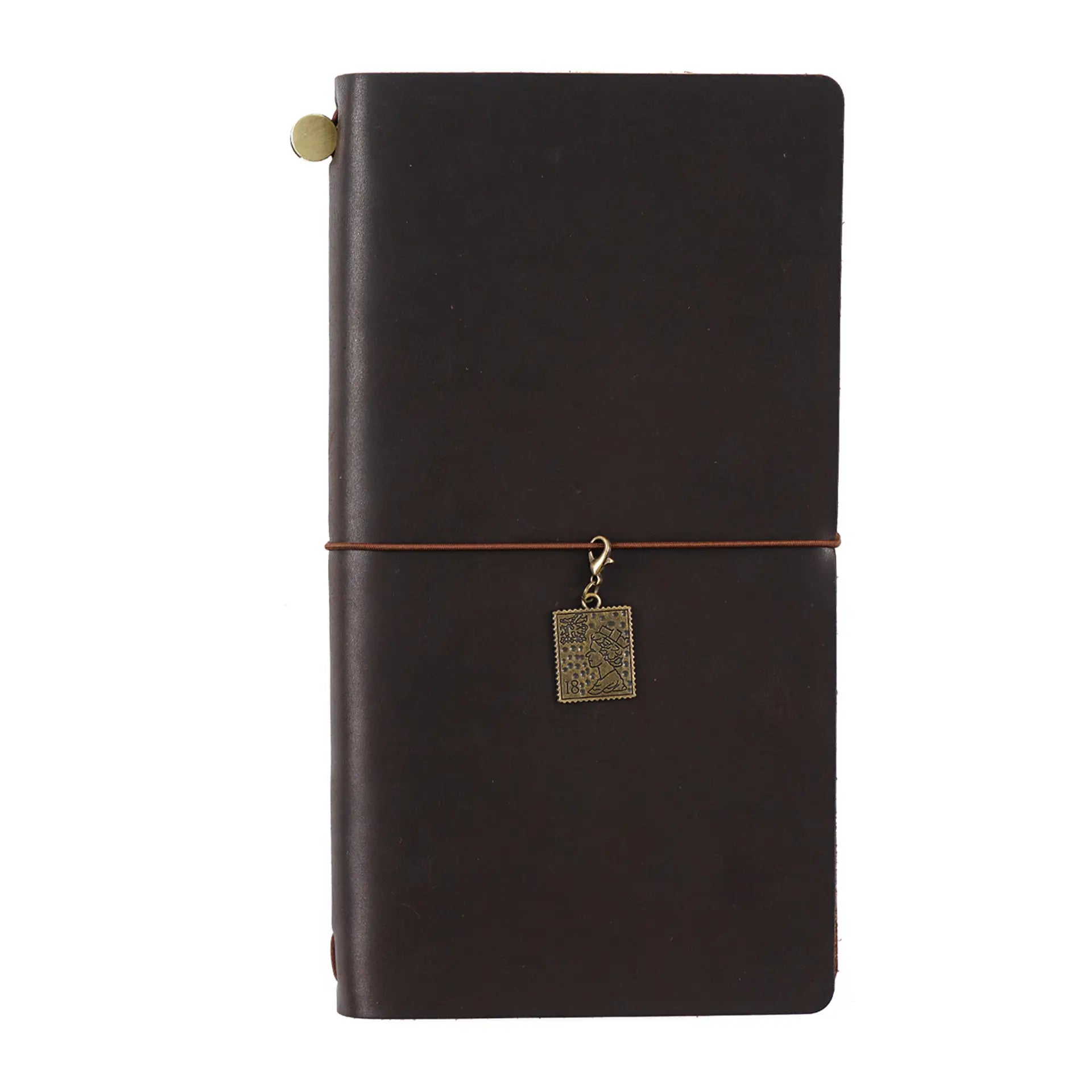 BAXTER Leder-Notizbuch Vintage – Handgefertigtes Reise-Tagebuch im Passformat