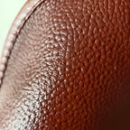 Quadratisches Sitzkissen aus Rindsleder 40 × 40 cm – Wasserdichtes, extra dickes Lederkissen für Büro, Sofa & Stuhl