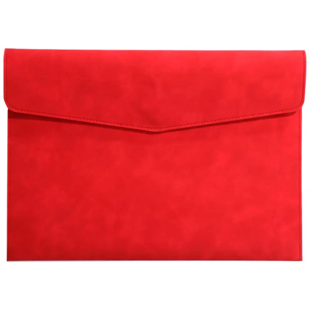 A4 / A6 Leder Dokumentenmappe aus PU-Leder – Eleganter File Folder & Organizer für Schule, Büro & Verträge