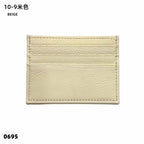 GZGUANDA Personalisierter Leder Kartenhalter – Slim Mini Card Bag aus echtem Rindsleder für Damen & Herren