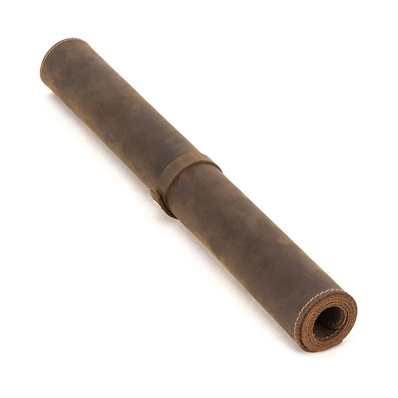 Echte Leder Schreibtischunterlage aus Rindsleder – XXL Mouse Pad 60×40 / 80×40 / 90×45 cm, Hitze- & Fleckenresistent für Büro & Home Office