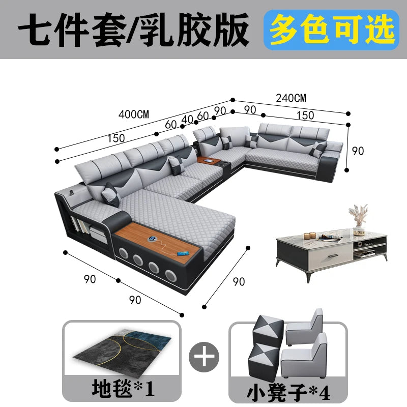 Nordisches Designer Sofa für Wohnzimmer & Balkon – Modernes Relax-Sofa im minimalistischen Stil, komfortable Couch für Zuhause & Hotel