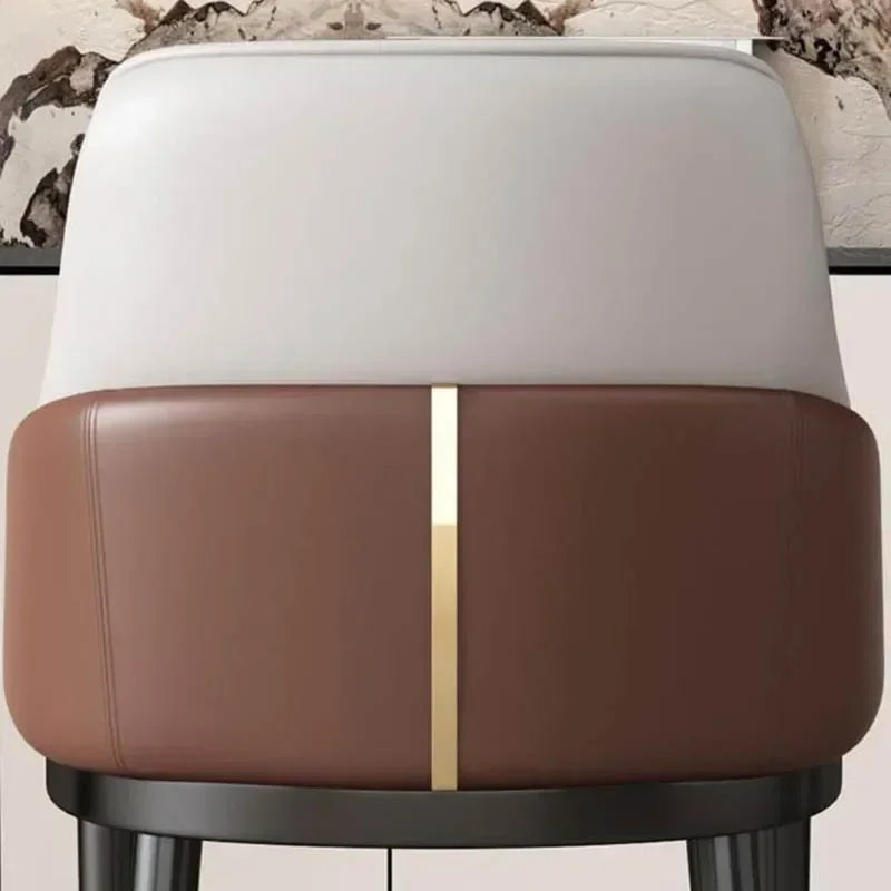 Italienisches Design Esszimmerstuhl aus PU-Leder – Moderner Polsterstuhl für Küche, Schlafzimmer, Hotel & Restaurant