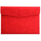 A4 Leder Dokumentenmappe mit großer Kapazität – Elegante carpeta de archivos y mapas de negocios para oficinas, oficinas y espacios abiertos 