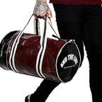 Gros sacs de voyage en cuir PU pour hommes – Sac de voyage à main moderne avec motif lettre, sac à main de voyage d'affaires et de nuit