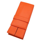 Echtleder Füllfederhalter Etui aus Rindsleder – Elegantes Pen Case für 3 Stifte | Hochwertige Leder Stiftetasche für Büro, Geschenk & Schreibliebhaber