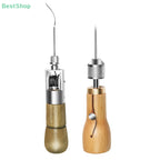 Professionelles Leder Nähset mit Stitching Awl – Handnähwerkzeug für Leder, Canvas & Schuhreparatur