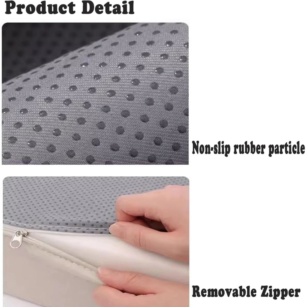 Maßgefertigtes wasserdichtes Sitzkissen aus Wax-Leder – Komfortable Bankauflage für Garten, Terrasse & Schaukel