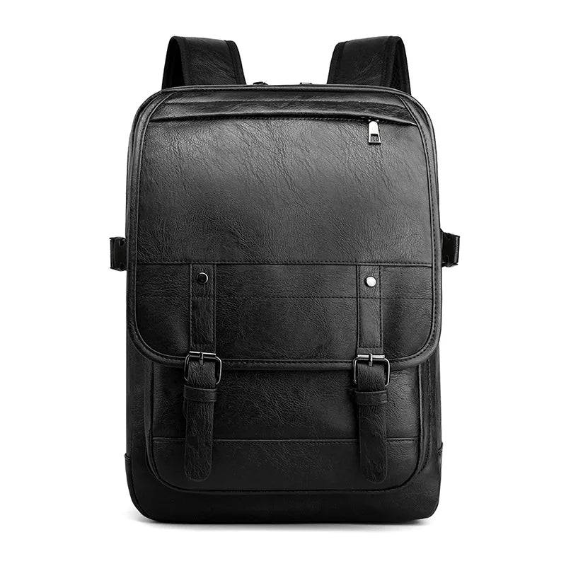 TILORRAINE Mochila de cuero PU vintage – Mochila de negocios y cómoda para hombres y mujeres en diseño clásico 