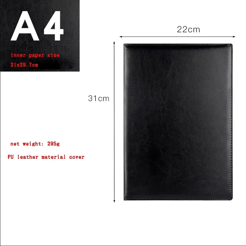 A4 Zertifikatsmappe aus PU-Leder – Elegante Dokumentenmappe 310 × 220 mm | Hochwertige Lederoptik Mappe für Urkunden &amp; Unterlagen