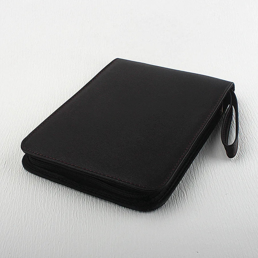 PU Leder Stifteetui für 10–48 Stifte – Wasserfeste Pen Pouch für Füllfederhalter & Rollerball Pens