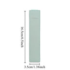 Étui à stylos en cuir PU avec bande élastique – Étui à stylos Schlankes pour journaux, écoles, bureaux et réunions 