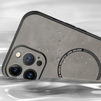 MagSafe Leder Case für iPhone – Vintage Schafsleder Hülle mit Magnetfunktion für iPhone 11 bis 15 Pro Max, Plus, XR & XS Max