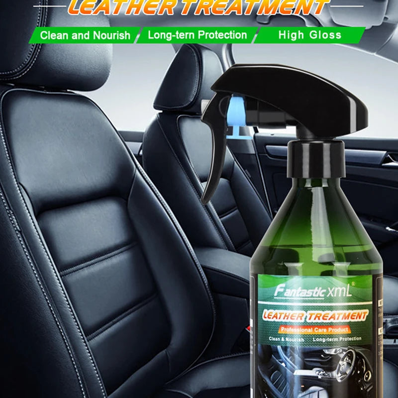 Fantastic Xml Lederpflege & Innenraumreiniger Spray 260 ml – Lederreiniger, Kunststoffpflege & Schutz für Auto-Innenräume