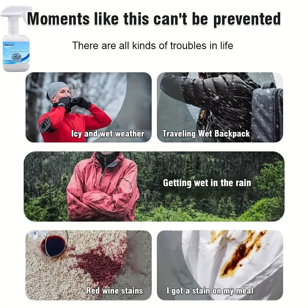 Regen- & Fleckenschutz Spray – High-Tech Nano Imprägnierung für Leder, Wildleder, Schuhe & Textilien (100 ml / 300 ml)