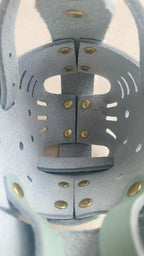 PU-Leder Hunde Maulkorb – Atmungsaktiver, weicher Anti-Beiß Mundschutz für mittelgroße Hunde | Verstellbarer Trainings-Maulkorb